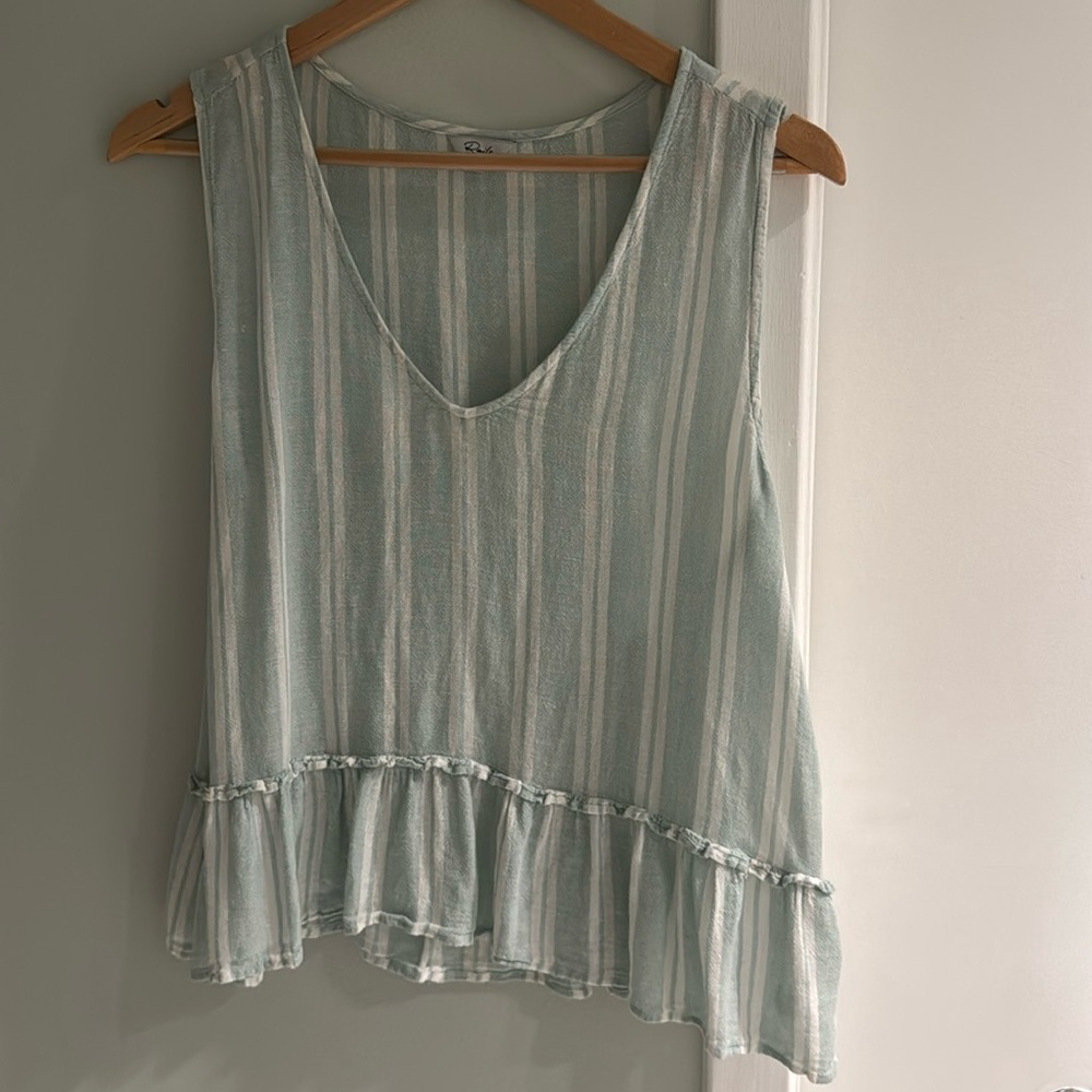 New Rails Mira Juniper Stripe Tank Top M